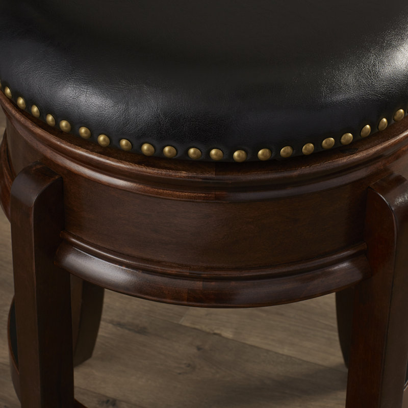 Charlton Home® Kingsford Bar & Counter Swivel Stool & Reviews Wayfair